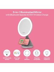 Carmen Silver 3-in-1 Illuminated LED Mirror - Image 3 of 10