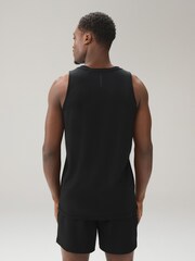 Schwarz - Active Gym-Training-Top - Bild 2 von 8