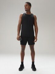 Schwarz - Active Gym-Training-Top - Bild 5 von 8