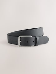 Black Brown Burnished Leather Belts Set 2 Pack - Image 2 of 5