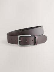 Black Brown Burnished Leather Belts Set 2 Pack - Image 3 of 5