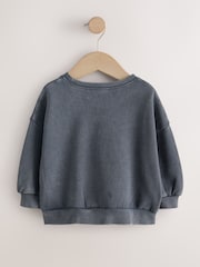 Unicorn gri - Hanorac cu gât crew (3luni-7ani) - Imaginea 6 din 8