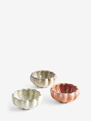 Set of 3 Natural Pumpkin Dip Bowls - Image 3 of 7
