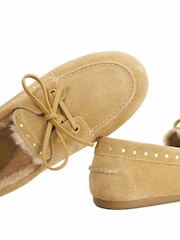 Dune London Natural Gracefull Loafers - Image 6 of 6