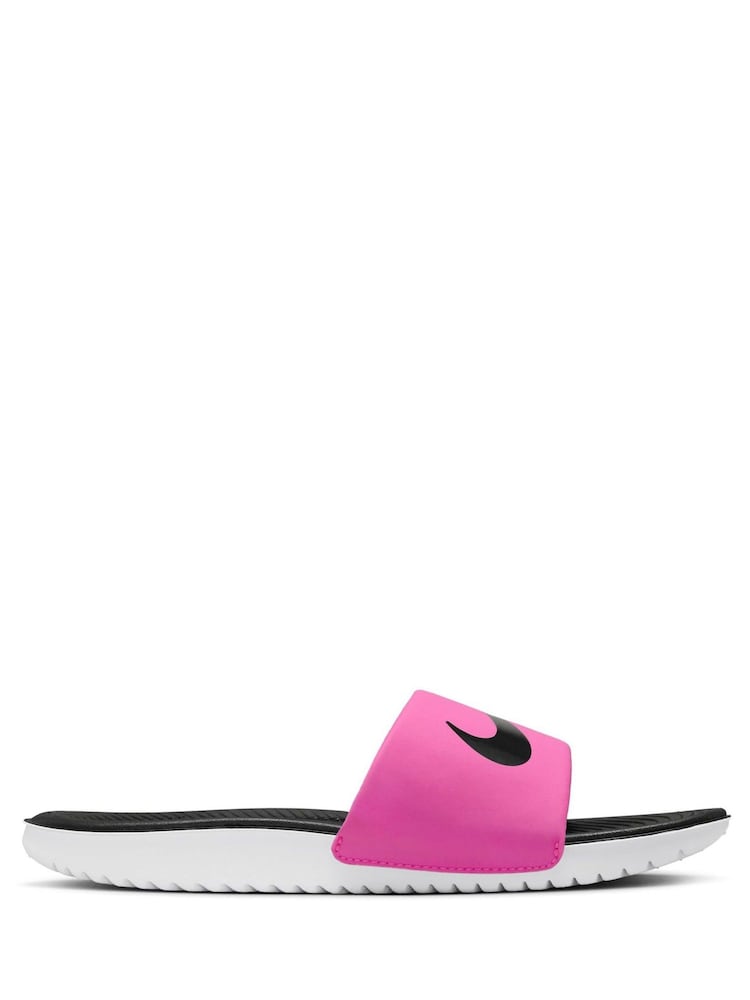 Nike Kawa Junior Youth Sliders - 圖片 2/8