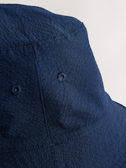 Navy Blue Floral Reversible Bucket Hat - Image 7 of 7