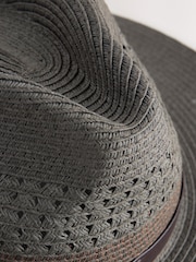 Verde kaki - Panama Straw Hat - Imaginea 3 din 3