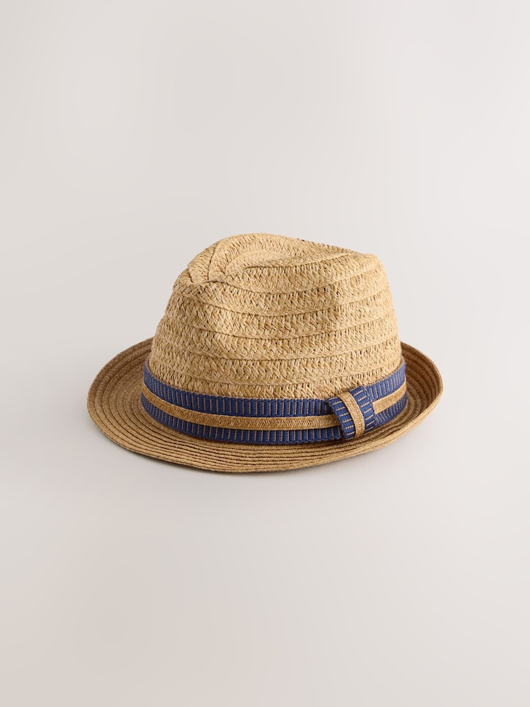 Brown Trilby Hat - Image 1 of 3 Brown Trilby Hat - Image 1 of 3