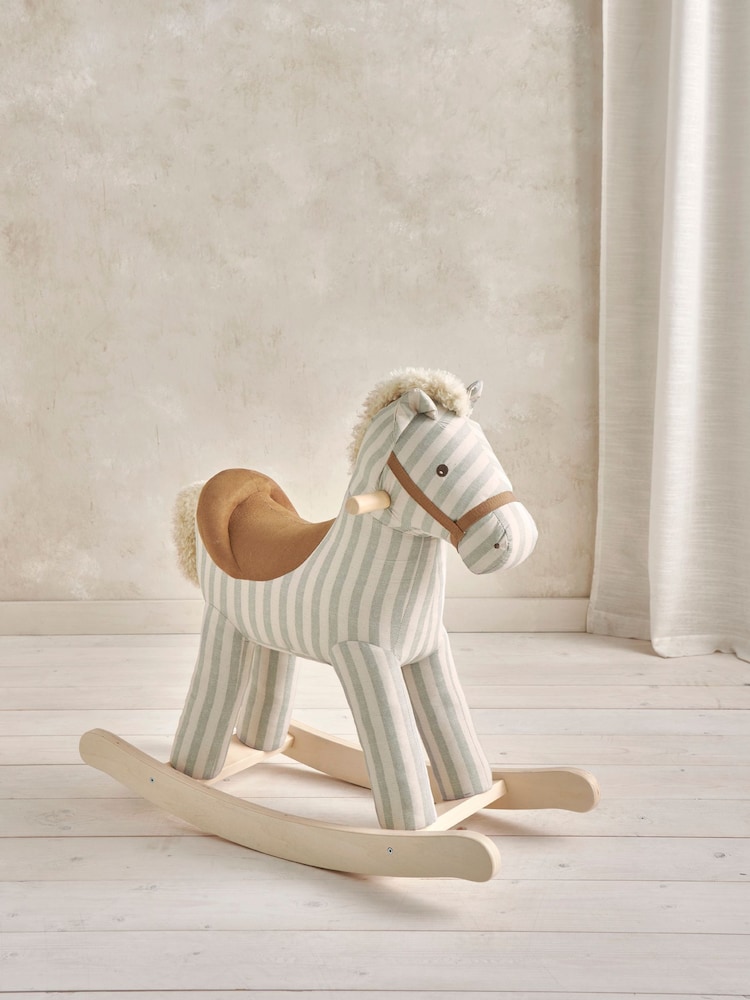 Mamas & Papas Multi Stripe Rocking Animal - Image 1 of 4 Mamas & Papas Multi Stripe Rocking Animal - Image 1 of 4