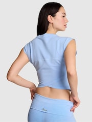 Victoria's Secret Pink Blue Dancer Cotton T-Shirt - Image 2 of 2