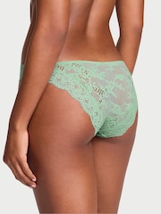 Victoria's Secret Spearmint Green Bikini Lace Knicker - Image 2 of 2