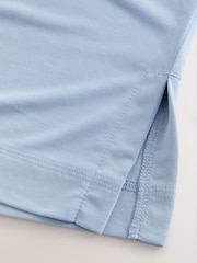 Blue N. Premium V-Neck Modal Short Sleeve Top - Image 8 of 9