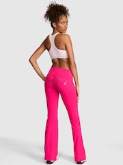 Victoria's Secret PINK Hot Stuff Pink Foldover Leggings - Image 3 of 3