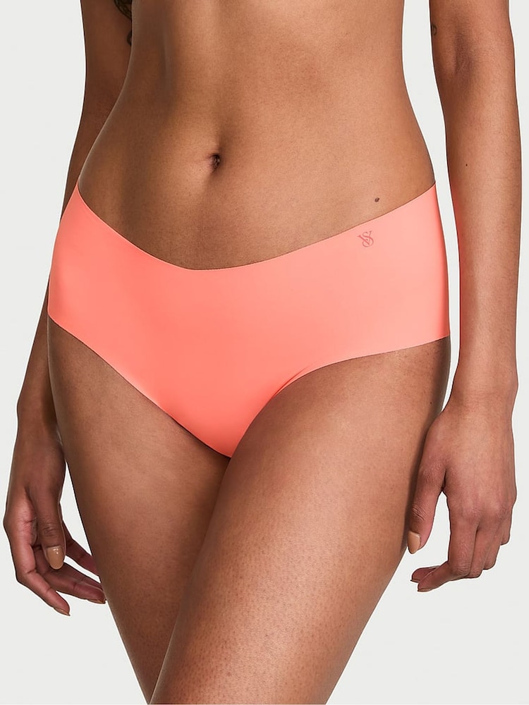 Victoria's Secret Coral Orange Cheeky Knickers - Image 1 of 2