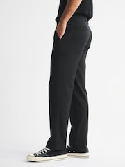 Abercrombie & Fitch Black Relaxed Straight Trousers - Image 4 of 7