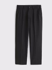 Abercrombie & Fitch Black Relaxed Straight Trousers - Image 6 of 7