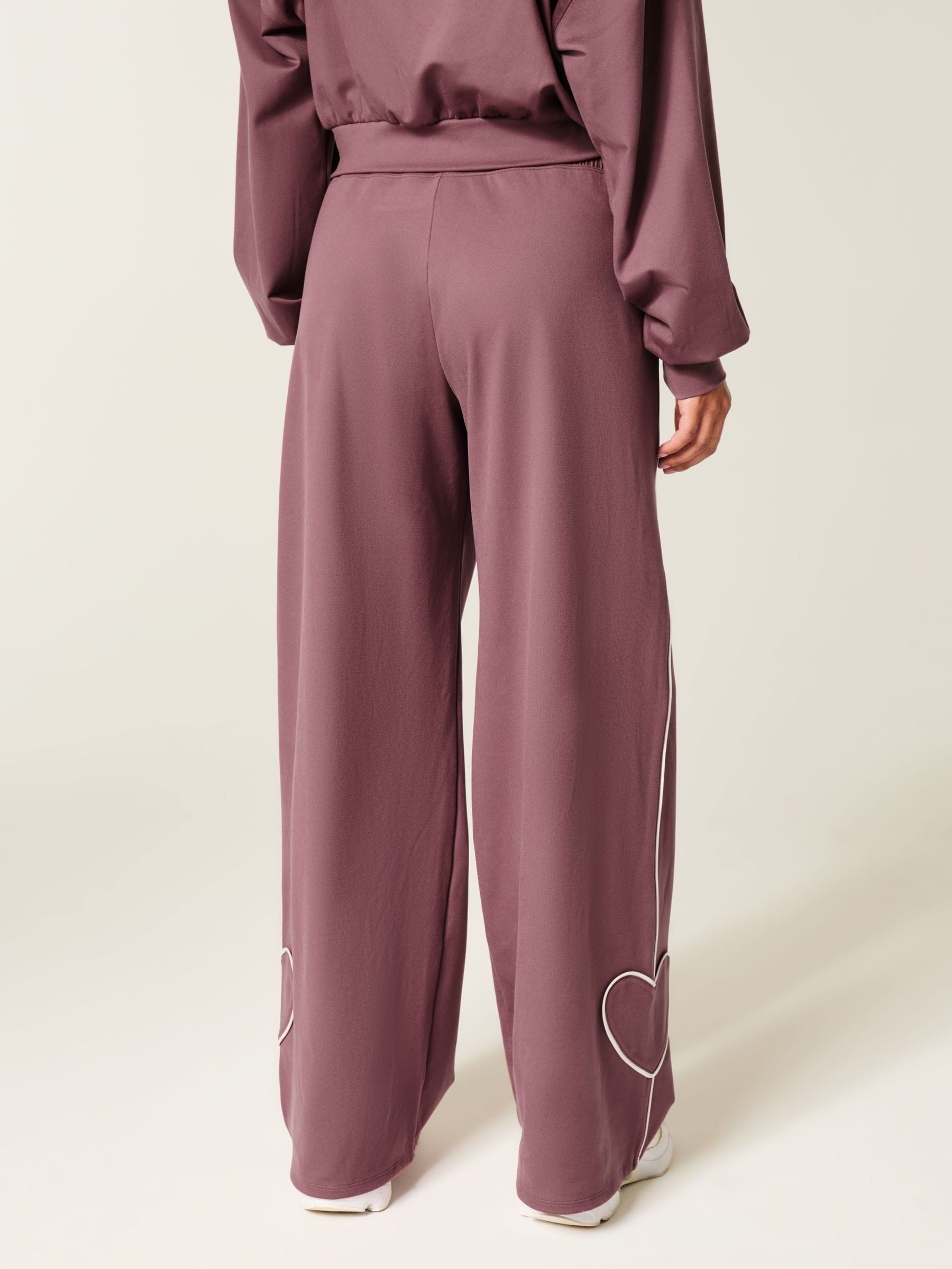 Buy Hollister Brown Gilly Hicks Heart Baggy Joggers from Next USA