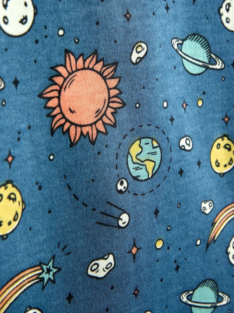 JoJo Maman Bébé Glow In The Dark Short Jersey Pyjamas - صورة 8 من 8 JoJo Maman Bébé Glow In The Dark Short Jersey Pyjamas - صورة 8 من 8