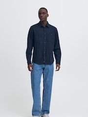 Blend Blue Casual Long Sleeve Shirt - Image 3 of 5