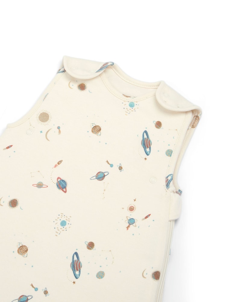 Mamas & Papas Cream 2.5 Tog 0-6 Months Planet Sleepbag - Image 3 of 3