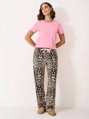 Crew Clothing Natural Supersoft Lounge Bottoms - Image 1 of 5