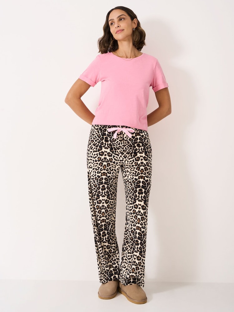 Crew Clothing Natural Supersoft Lounge Bottoms - Image 1 of 5