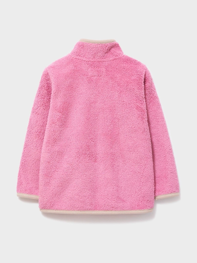 Crew Clothing Purple Zip-Through Fleece - Image 2 of 3