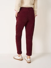 Crew Clothing מכנסי קורדרוי בגזרת גזר - תמונה 2 מתוך 6