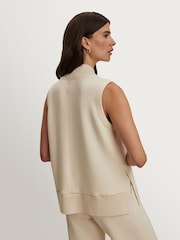 Varley White Doublesoft Freida V-Neck Tank - Image 2 of 4