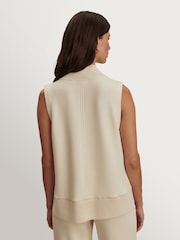 Varley White Doublesoft Freida V-Neck Tank - Image 3 of 4