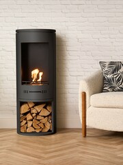 Sureflame Black Barilo Bio Ethanol Stove - Image 1 of 6
