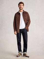 White Stuff Brown Griffin Cord Shirt - Image 1 of 6