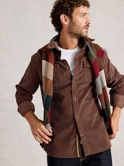 White Stuff Brown Griffin Cord Shirt - Image 3 of 6