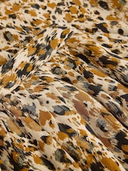 White Stuff Yellow Ari Metallic Skirt - Image 6 of 6
