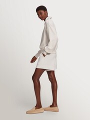 Varley Cream Doublesoft Davidson Sweat Top - Image 9 of 15