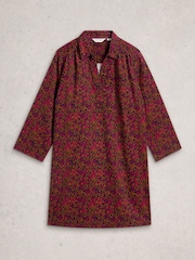 White Stuff Pink Blake Cord Tunic - Image 5 of 6
