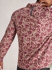 White Stuff Red Finsbury Folk Print Shirt - Image 3 of 6