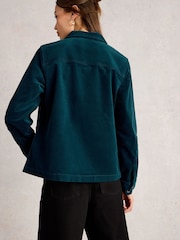 White Stuff Green Carrie Velvet Jacket - Image 2 of 6
