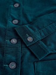 White Stuff Green Carrie Velvet Jacket - Image 6 of 6