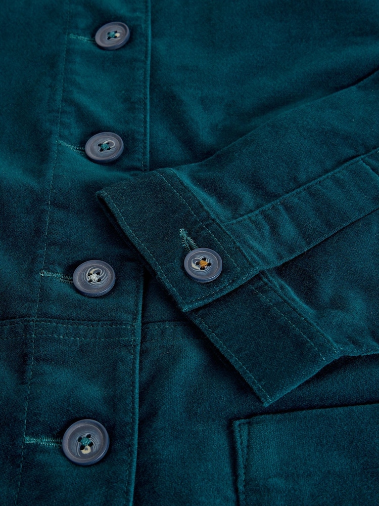 White Stuff Green Carrie Velvet Jacket - Image 6 of 6 White Stuff Green Carrie Velvet Jacket - Image 6 of 6