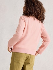 White Stuff Pink Nep Sweatshirt - Image 2 of 6
