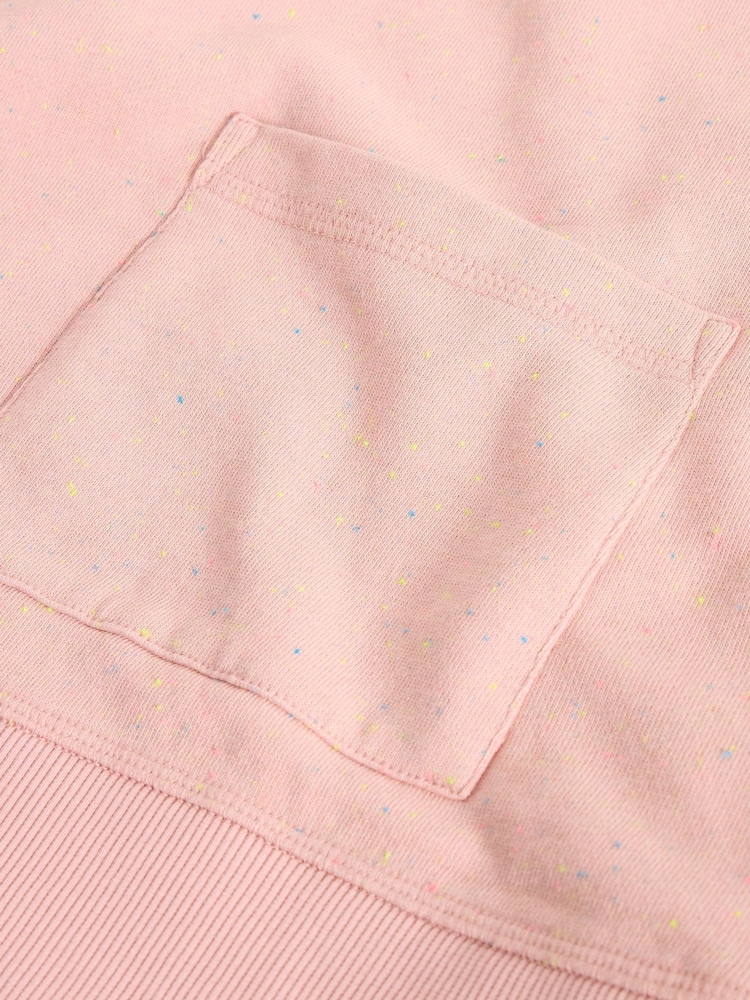 White Stuff Pink Nep Sweatshirt - Image 6 of 6