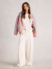 White Stuff White Cosy Rib Bottom Jersey - Image 1 of 6