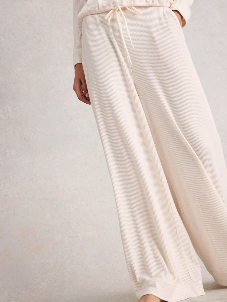 White Stuff White Cosy Rib Bottom Jersey - Image 2 of 6