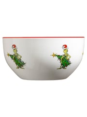 The Grinch 12 Piece White Merry Grinchmas Dinner Set - Image 4 of 5