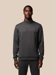 Castore Grey Flex Quarter Zip Sweatshirt - Image 1 of 3
