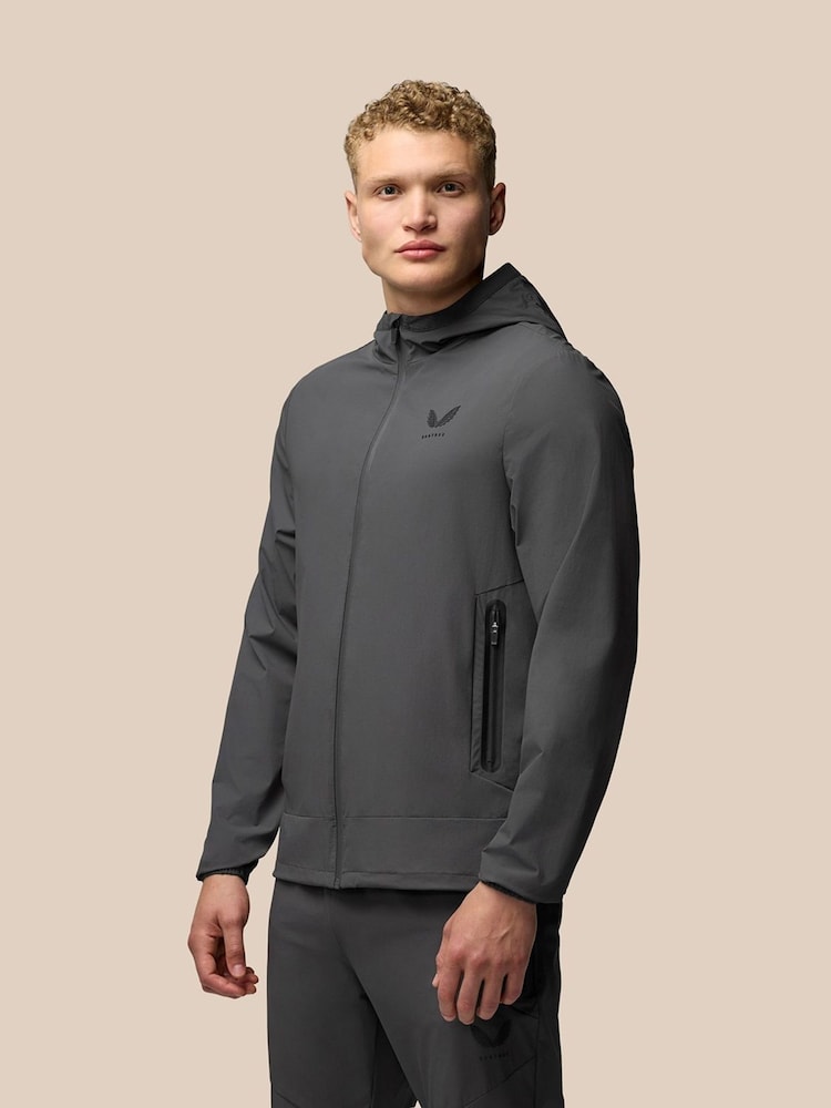 Castore Grey Lightweight Flex Jacket - Image 1 of 3