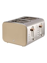 Swan Oatmeal Nordic 4 Slice Toaster - Image 1 of 8