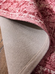 Pink Land Oriental Rug - Image 4 of 5