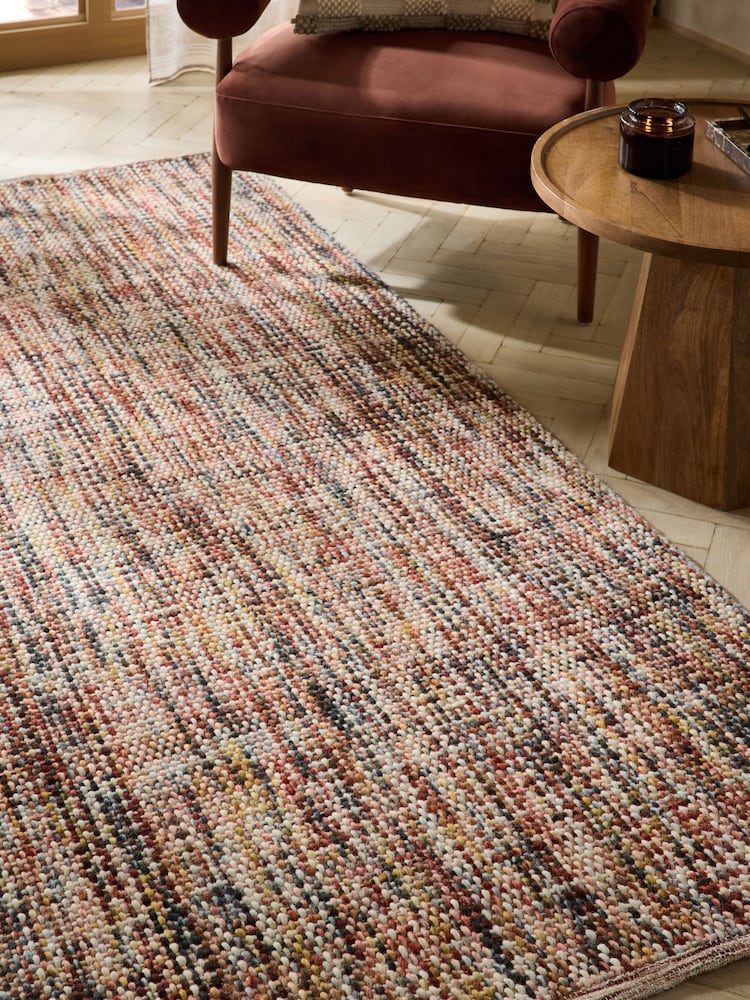 Red Multiweave Rug - Image 2 of 5